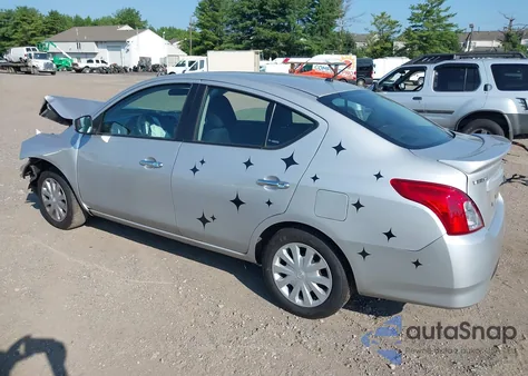 2019 Nissan Versa 1.6 Sv из США, поврежденный, VIN 3N1CN7APXKL863206